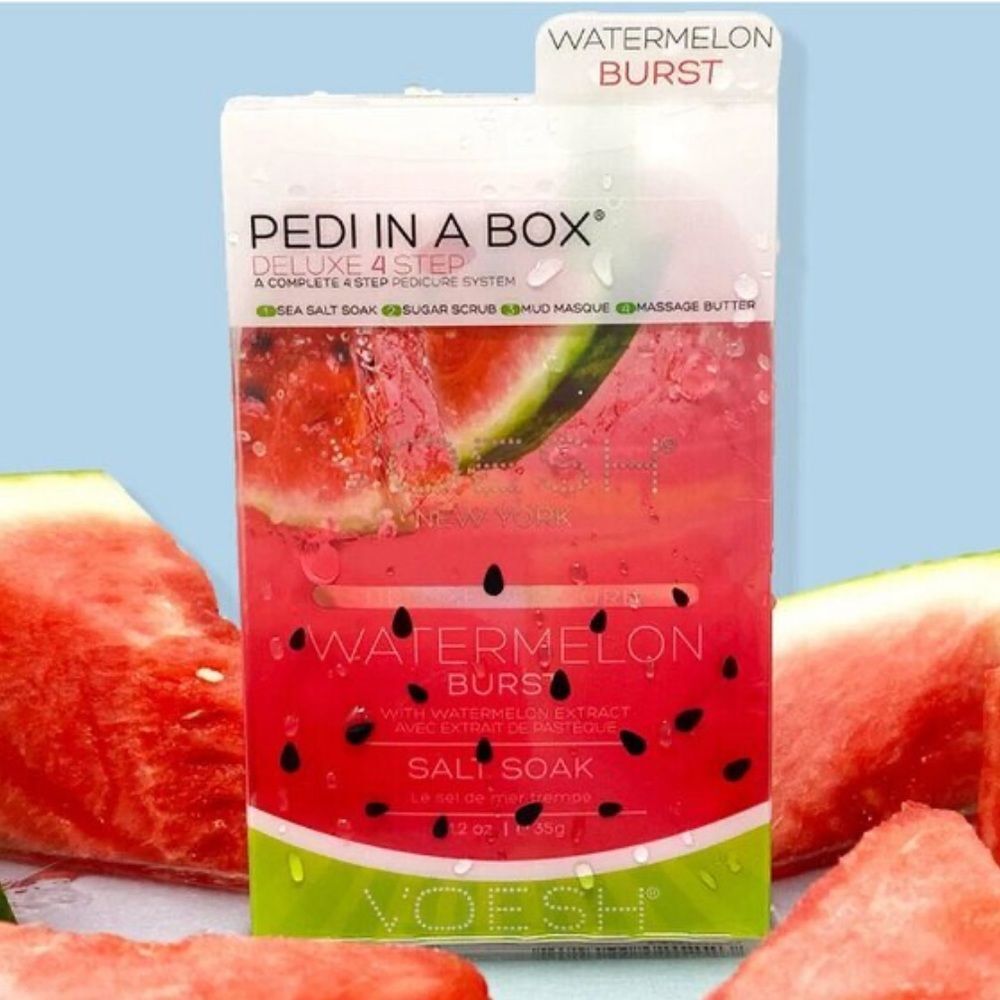 Voesh Deluxe Pedi in a Box Watermelon Burst